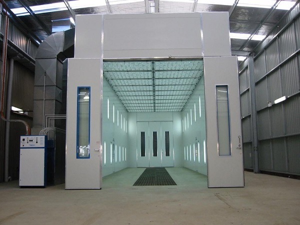 Coating 10-50um Paint Spray Booth 6m X 4m X 3m Designed to Enhance Paint Adhesion and Minimize Environmental Contamination