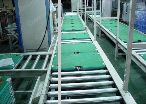 Linea di rivestimento a rulli ad alte prestazioni per pezzi di medie dimensioni con funzionamento