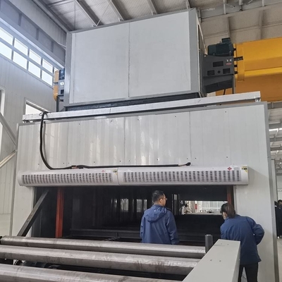 Linea di rivestimento automatizzata a rulli Rivestimento in polvere Vernice a spruzzo Gestione integrata del calore