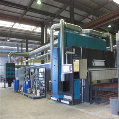 Linea di verniciatura a spruzzo con rivestimento trasparente a rulli di precisione Rivestimento in polvere 1-20m/min