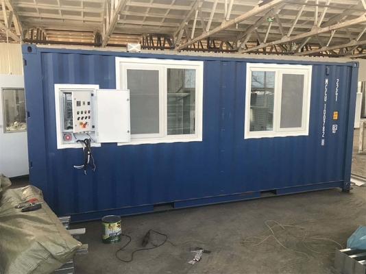 Facile da assemblare Mobile Container Spray Booth Conveniente Standard Spray Booth per riparazioni di auto
