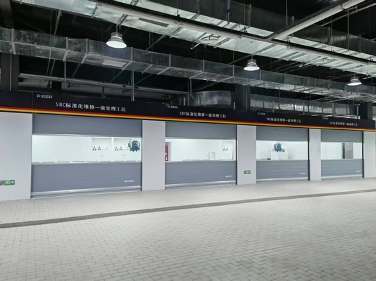 Sala di rettifica con sistema di riscaldamento a gas diesel a gas elettrico