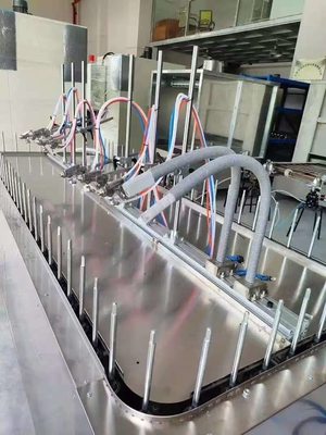 Macchina per rivestimento antiaderente con tecnologia avanzata automatica Linea di verniciatura a spruzzo di ultima generazione