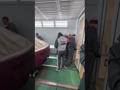 CE Auto Paint Booth 0,25m/S - 0,35m/S Car Paint Saico Spray Booth