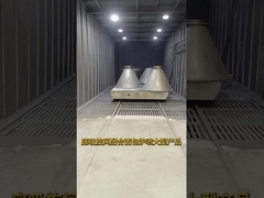 220V trasportatore aereo linea di verniciatura elettrostatica fine linea di rivestimento in polvere per piccoli oggetti delicati