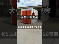 Struttura personalizzata per la cura ad alta temperatura con forno a gas naturale per lo stand di verniciatura industriale