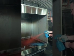 FEW-10 Ambientale Cabinet di tenda per l'acqua Cascata di spruzzo di vernice Booth piccolo