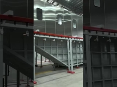 Linee di verniciatura a polvere automatizzate per la finitura, Linee di verniciatura a spruzzo con rullo di precisione per vernice trasparente