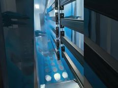 Impianto di verniciatura a polvere elettrostatica automatica, macchina per verniciatura a polvere, forno di polimerizzazione e cabina di spruzzatura