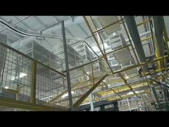 Linea di rivestimento di rotaie per pavimenti ad alte prestazioni per diversi prodotti